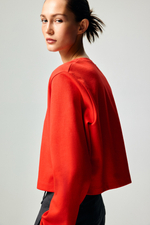 Короткий топ из интерлока - H&M