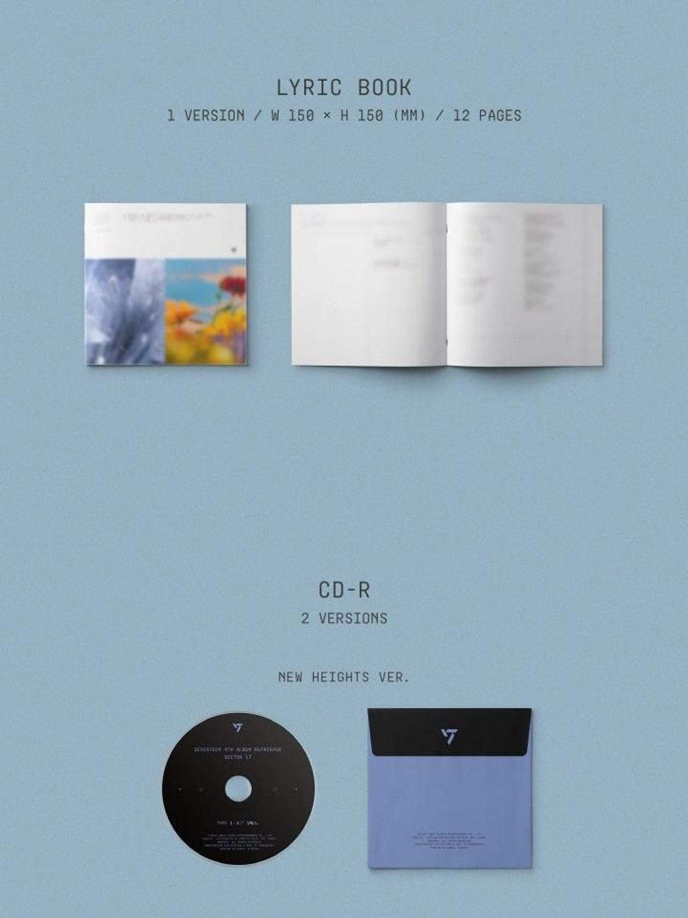 Альбом SEVENTEEN - SECTOR 17 4th Album Repackage RANDOM Version