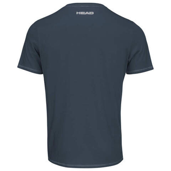 Футболка для мальчика теннисная Head Club Basic T-Shirt - небесный