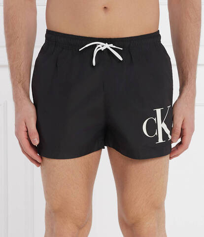 Шорты для плавания Calvin Klein Swimwear - черный(KM0KM01015)