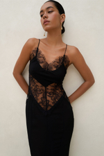 Платье Lace — DYMÓ STUDIO, черный, фото 2