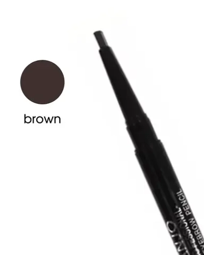 Anjo Professional Eyebrow Pencil Triangular Brown Треугольный карандаш для бровей коричневый, 1 шт