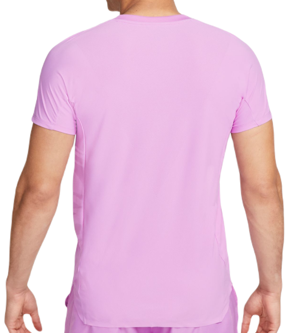 Мужское теннисное поло Nike Court Dri-Fit Adventage Slam Tennis Polo - Фиолетовый