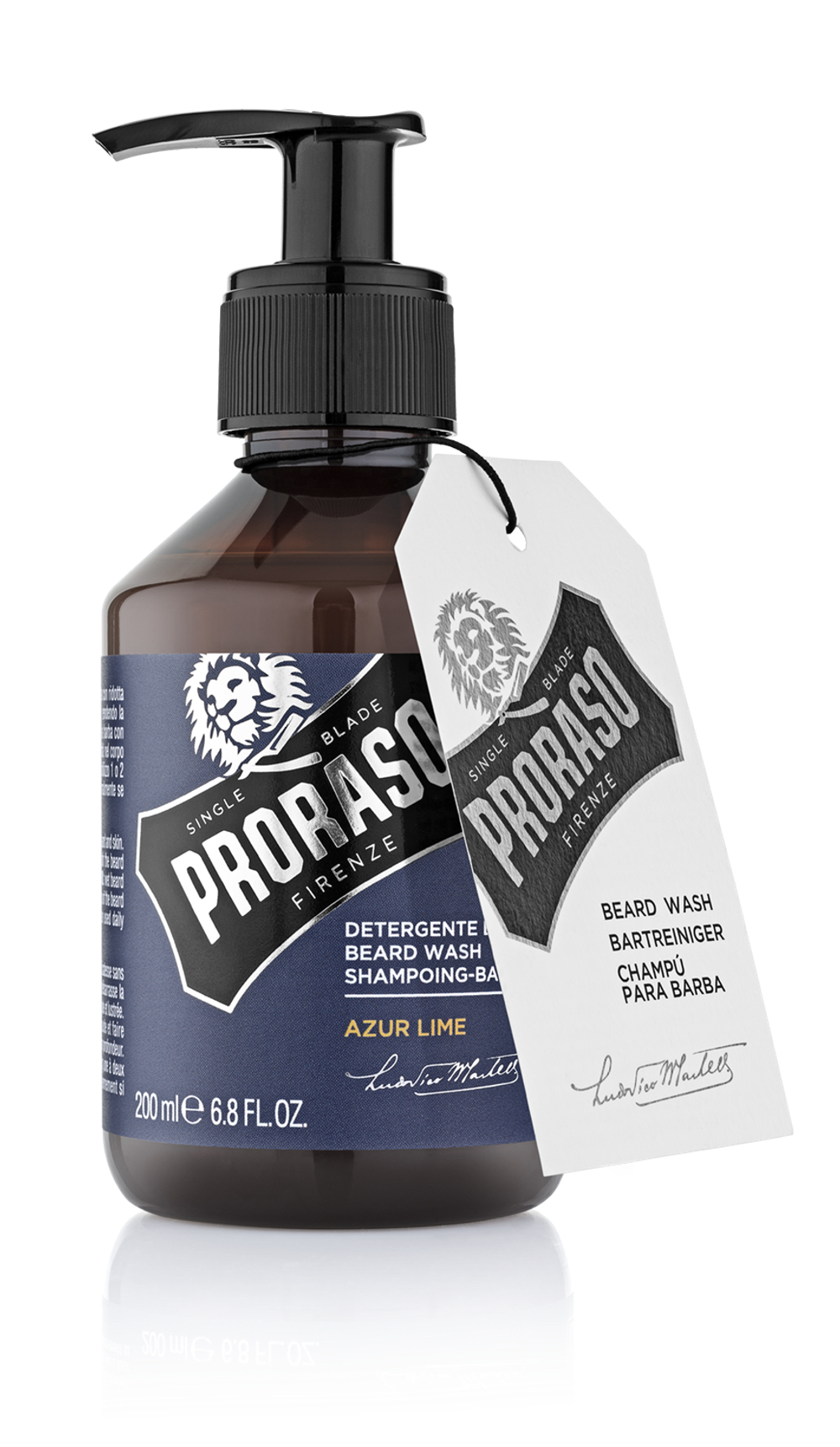 Proraso Azure Lime - Шампунь для бороды 200 мл