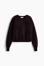 Шерстяной джемпер — короткая модель - H&M