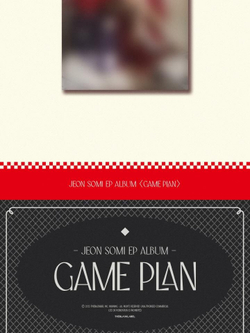 Альбом JEON SOMI - GAME PLAN EP Album Photobook RANDOM Version