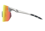Спортивные очки с диоптриями 720armour Kamikaze C9 / Matte Silver / Red Lens