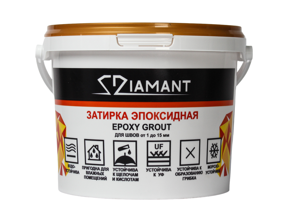 Двухкомпонентная эпоксидная затирка Diamant