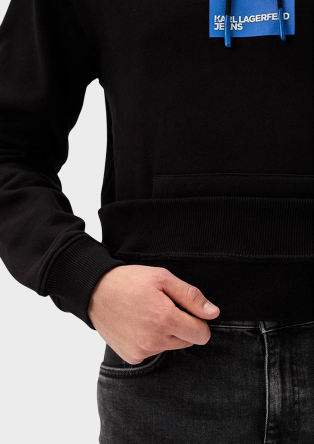 Толстовка KARL LAGERFELD JEANS Reg Logo Hoodie