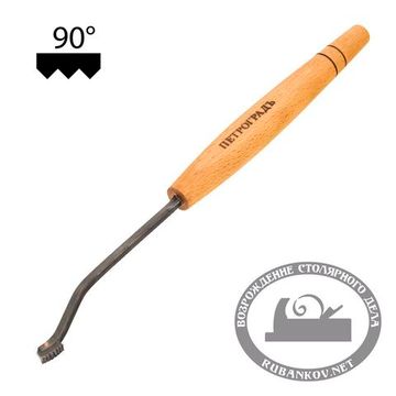 Резец для чекеринга T-18, 90° (три РК)