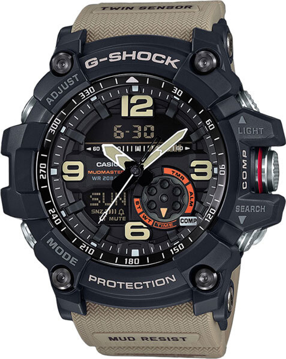Японские наручные часы Casio G-SHOCK GG-1000-1A5 с хронографом