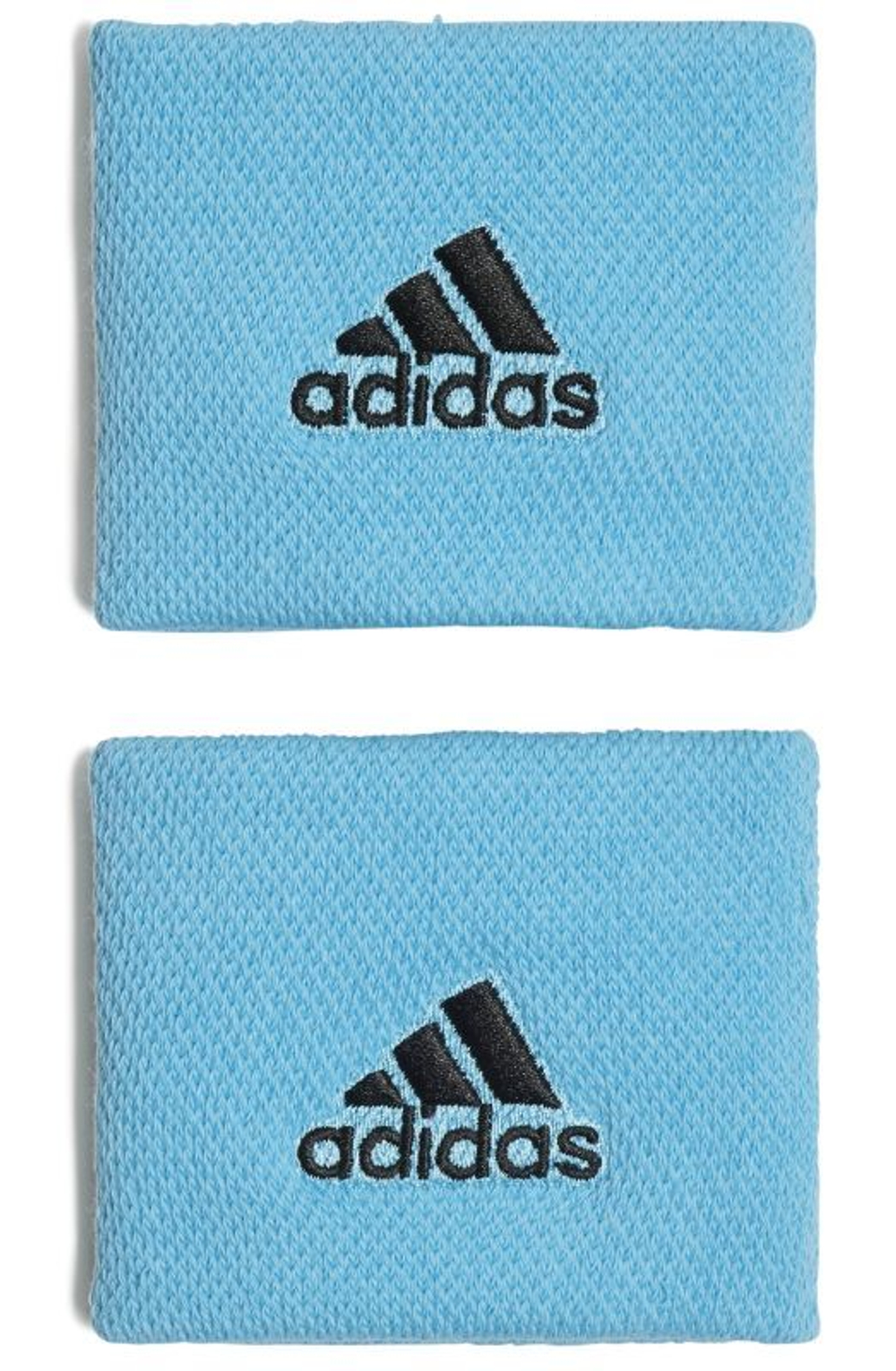 Напульсник теннисный Adidas Tennis Wristband Small (OSFM) - bright cyan/black