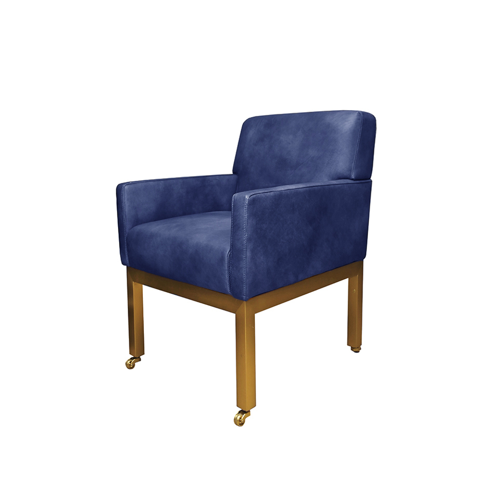 Полукресло Roomers Furniture c0197-1d/blue#b126