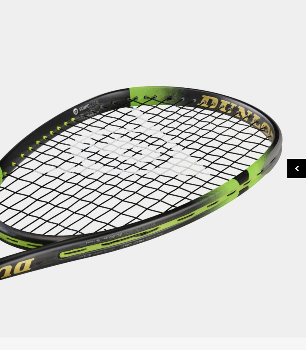 DUNLOP, Elite SonicСore 135 HL (2020), Squash Racket