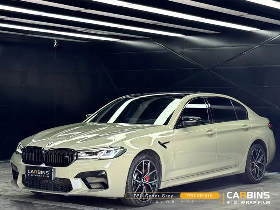 Carbins Color PPF Cyber Grey CR 01K хаки зеленая цветная полиуретановая защитная антигравийная пленка