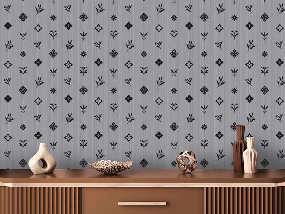 Обои 589257 Monogramma/Монограмма Victoria Stenova