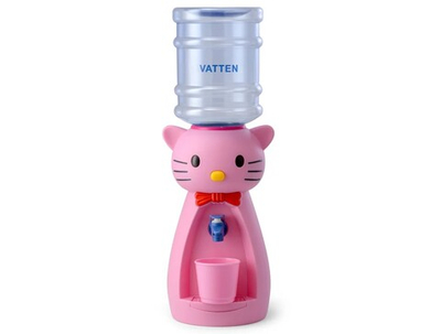 Кулер VATTEN Kids Kitty Pink (со стаканчиком)