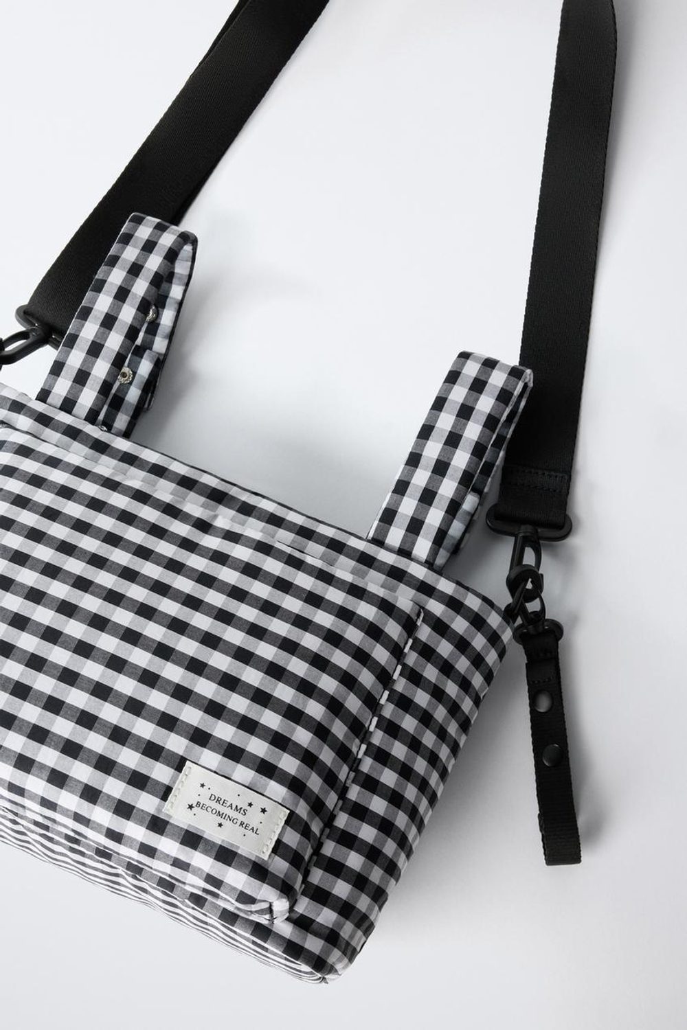 ZARA СУМКА ДЛЯ КОЛЯСКИ, ЧЕРНЫЙ