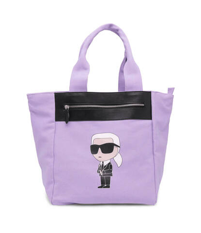 сумка-шопер k/ikonik 2.0 Karl Lagerfeld - фиолетовый(230W3015)