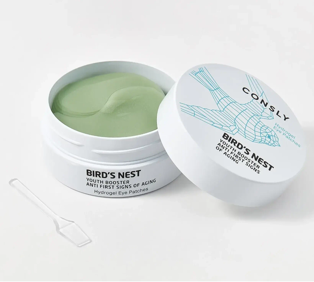 Consly Hydrogel Bird's Nest Eye Patches гидрогелевые патчи для глаз с экстрактом ласточкиного гнезда