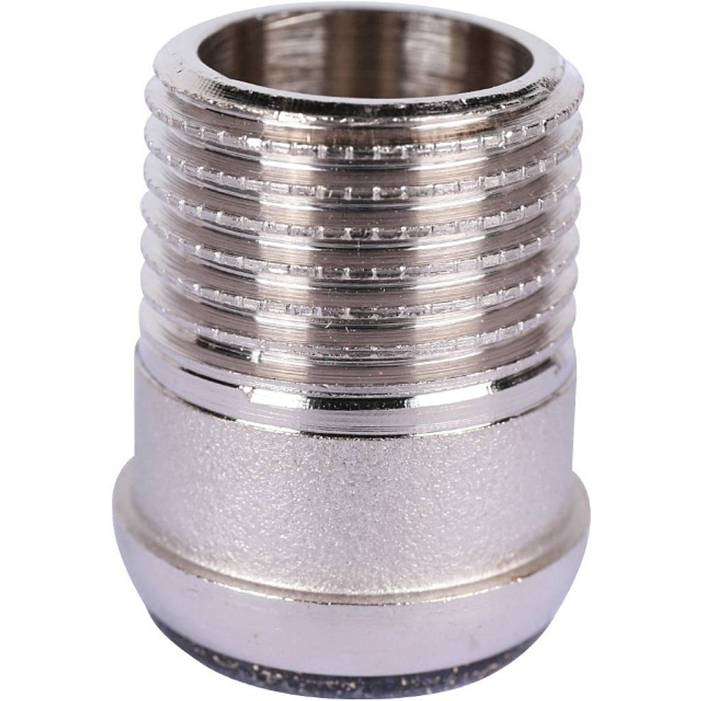 Клапан термостатический угловой STOUT - 1/2" x 3/4"EK (НР/НГ евроконус, PN10, Tmax 100°C)