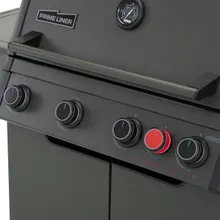 Газовый гриль Primeliner Weekend 4, 6 горелок, чёрный