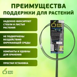 Поддержка для растений GREEN APPLE GFS-3-18 кольцо d18 h28 3 шт | GREEN APPLE