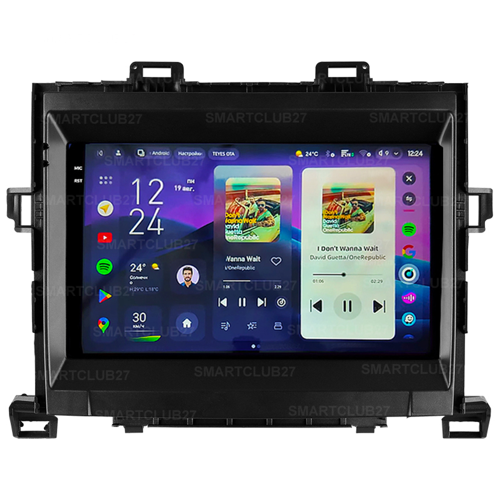 Teyes CC4 Pro 9" для Toyota Alphard 2008-2014