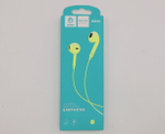 Гарнитура DENMEN DR01, вкладыши, разъем Jack, кабель 1.2 м Yellow