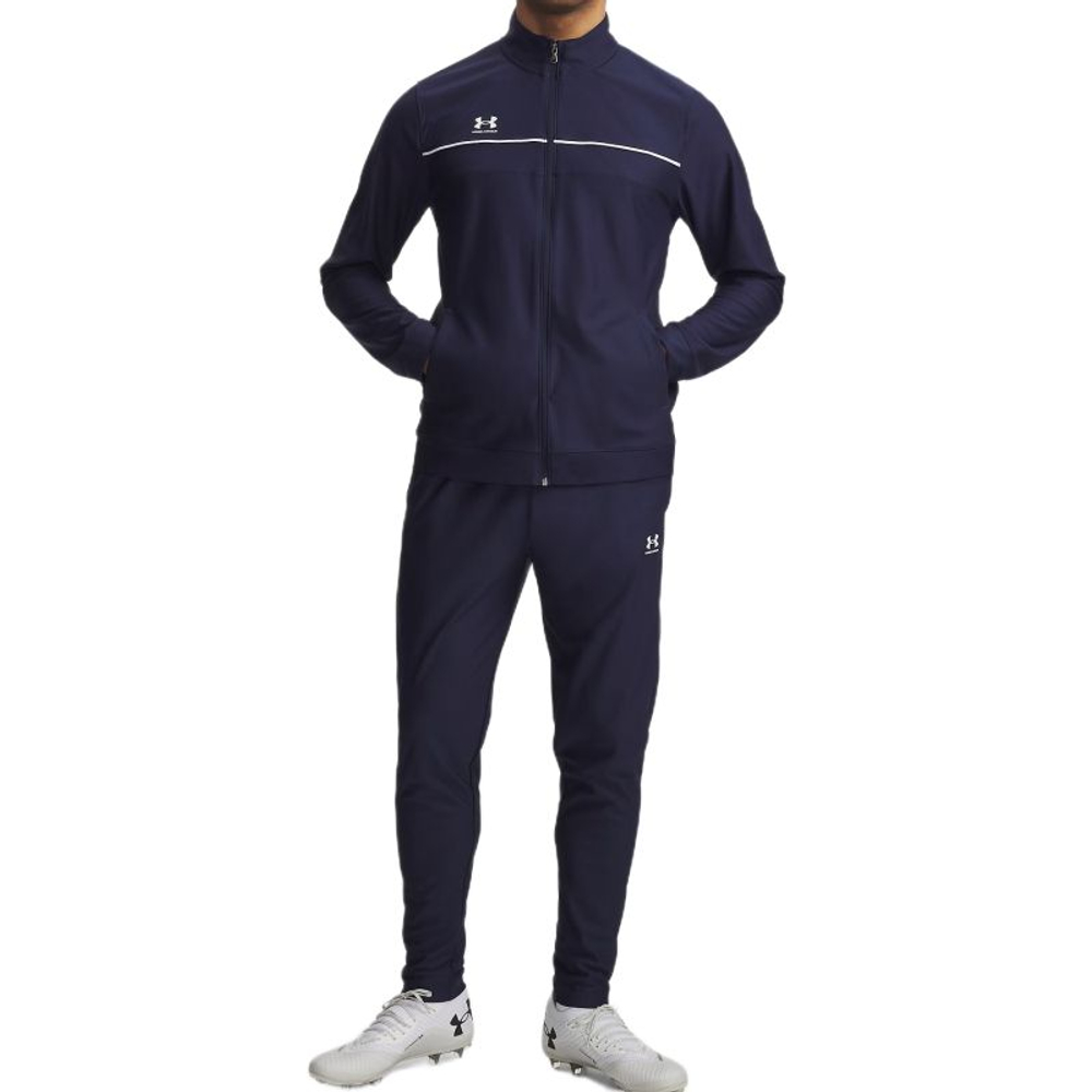 Мужской теннисный костюм Under Armour Challenger - midnight navy/white