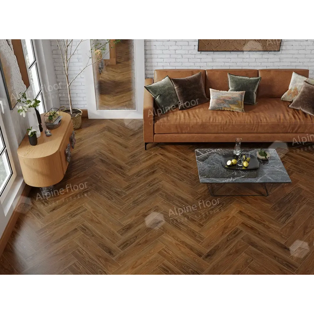 SPC Ламинат Alpine Floor NUT Орех Кенари ECO 22-4 MC