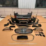 Обвес переделка для MERCEDES-BENZ S CLASS W223 S400/S450/S500 АПГРЕЙД ДО MAYBACH S680 Майбах Мерседес Бенц S класс