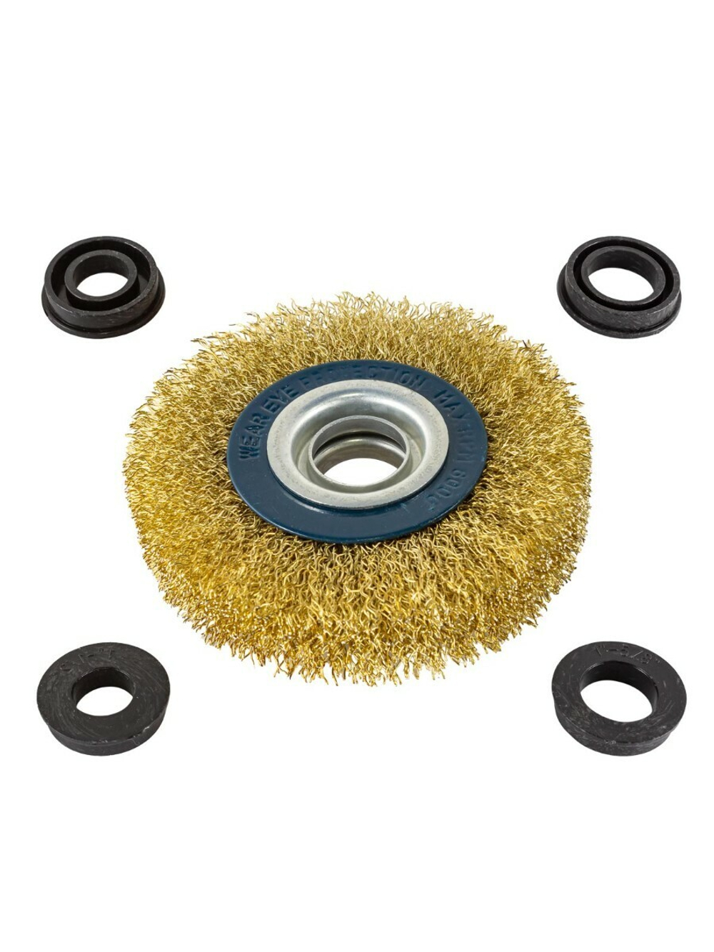 Кордщетка дисковая 100мм RockForce##Rock FORCE RF-BWT004