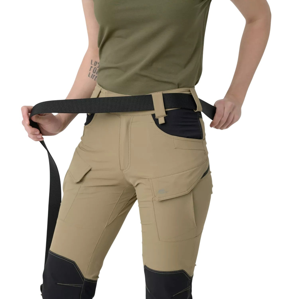 Брюки женские Helikon-Tex OTP (Outdoor Tactical Pants) - VersaStretch Taiga Green