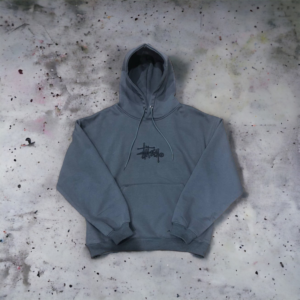 Худи Stussy #1 • Темно-Серый