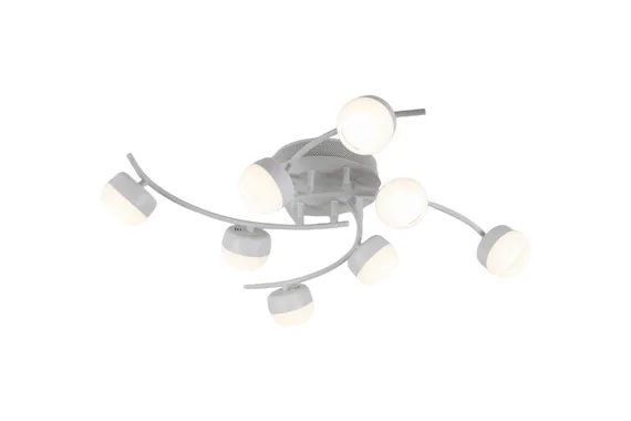Люстра потолочная Rilon 9508/8 WHITE, 8×15 Вт, белая