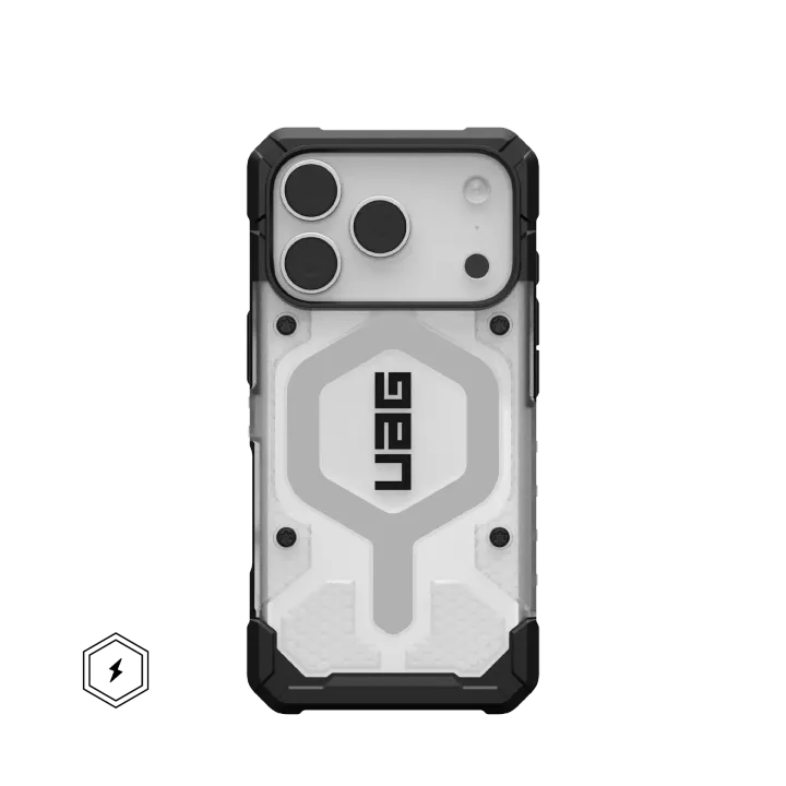 UAG Pathfinder Clear with MagSafe Series Case for Apple iPhone 17 Pro Ice/Silver (Серебристый)