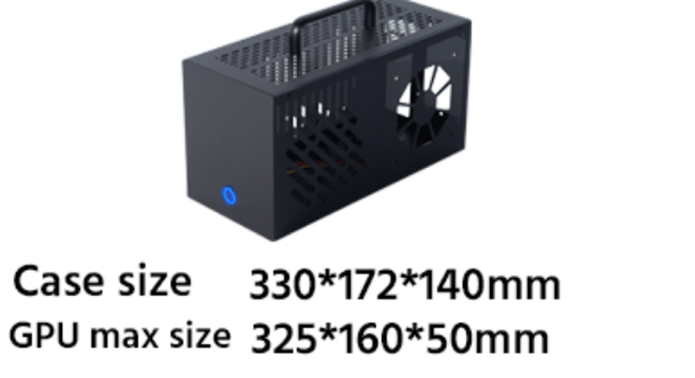 Внешний корпус для видеокарты Wikingoo T330. Только корпус.