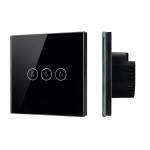 Выключатель сенсорный SWT-OMALI-S03-ZB-BK (250V, 10A, Zigbee) (Arlight, Стекло)