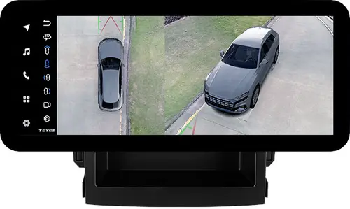 Магнитола для Subaru Forester 5 2018-2025 / XV 2 2017-2023 / Impreza 5 2016-2023 (без штатной КЗВ) - Teyes LUX ONE 360 монитор 12.3" 2K QLED на Android 10, Быстрая, CarPlay, 4G SIM-слот, 4 камеры в комплекте