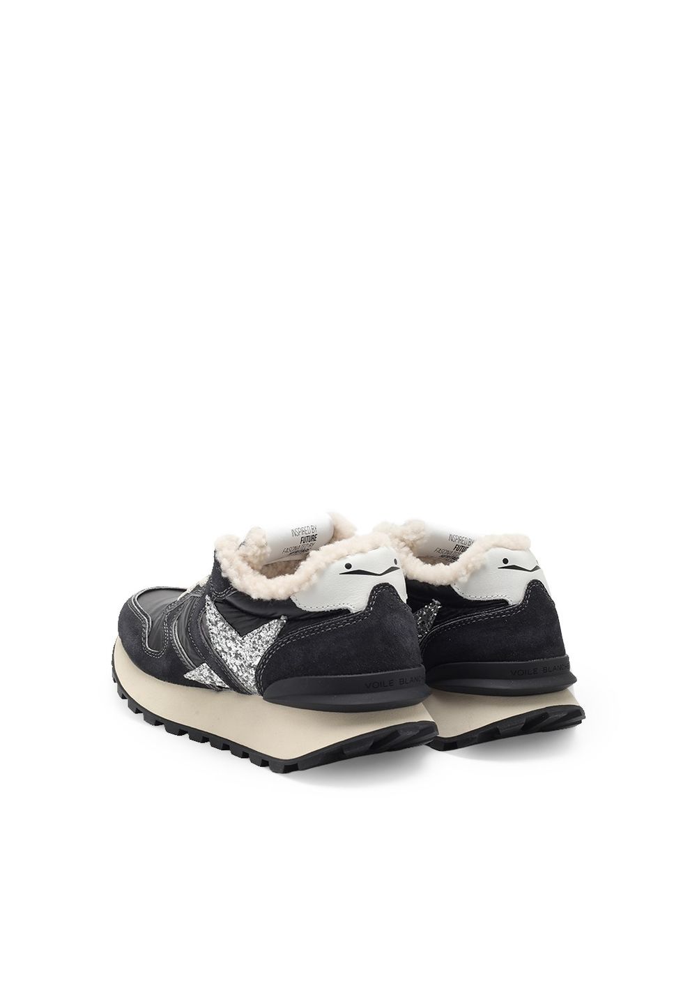 Кроссовки женские VOILE BLANCHE Paris Race Star Fur