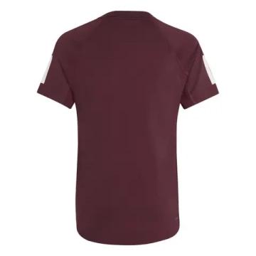 Футболка для девочки теннисная Adidas Girls Club - maroon