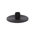 Подсвечник из каменной керамики Essential | графитовый