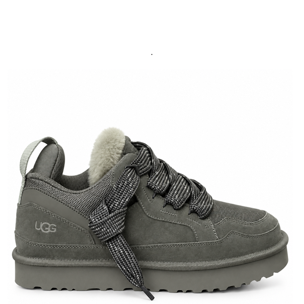 Ugg Mens Lowmel Sneaker Dense Smoke Artichoke