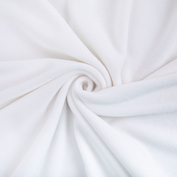 Велюр 240 г/м², 185 см / 5 метров, белый/white, Gamma VELR
