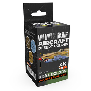 AK Interactive Real Colors - WWII RAF Aircraft Desert Colors