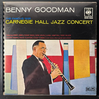 Benny Goodman ‎– The Famous 1938 Carnegie Hall Jazz Concert (Голландия)
