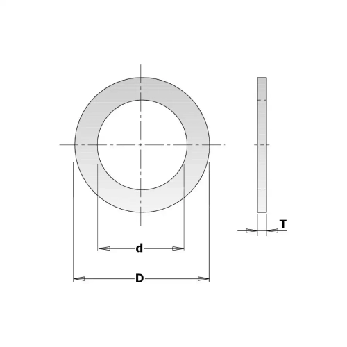 Кольцо переходное 30-25,4x2мм для пилы CMT 299.212.00