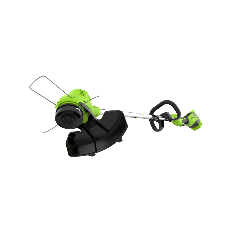 Аккумуляторный триммер Greenworks GD40LTK2, 40v, 38 см, (2112207UA), с аккумулятором 2 А·ч и зарядным устройством