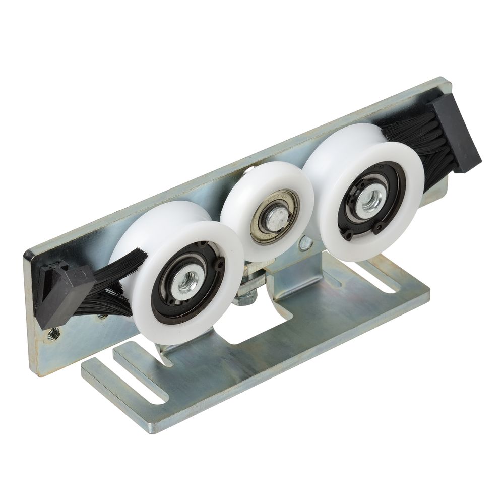Комплект роликовых тележек (каретки) для GEZE ECdrive T2, вес створок 140 кг (2 шт)